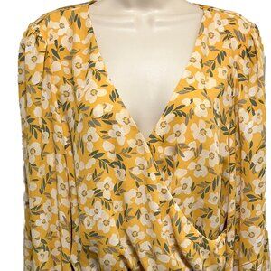 EUC june & hudson Long Sleeve Blouse Size:  1 (XL)